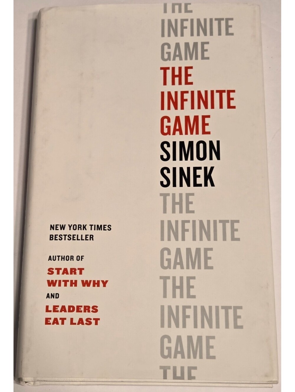 The Infinite Game - 1st/1st Edition - HC - Simon Sinek - VERY GOOD - Clean Pages
